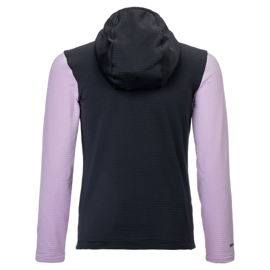 SCOTT Defined Light Hoodie Kinder – Sherbet Purple - Black Rückansicht