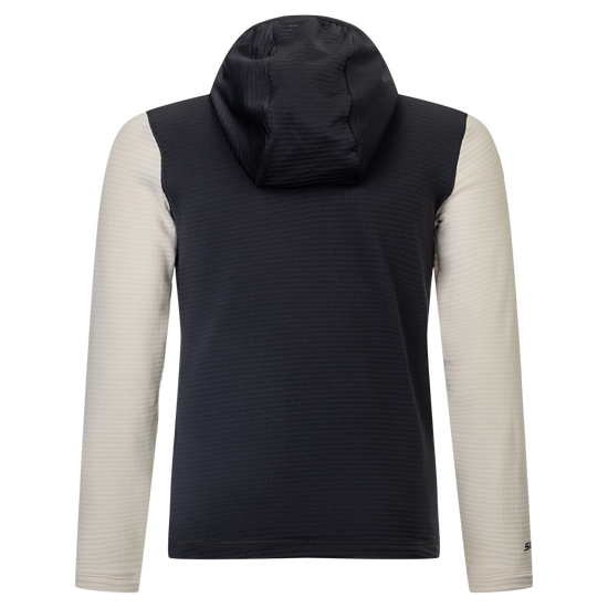 SCOTT Defined Light Hoodie Kinder – Black - Latte Beige Rückansicht
