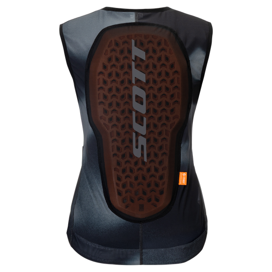 SCOTT Airflow Protektorweste Damen - Caviar Black - Dark Grey