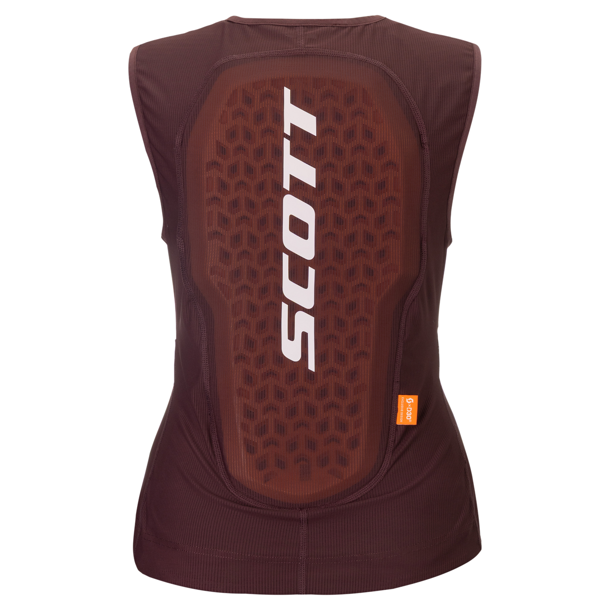 SCOTT Airflow Protektorweste Damen - Cocoa Red