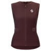 SCOTT Airflow Protektorweste Damen - Cocoa Red