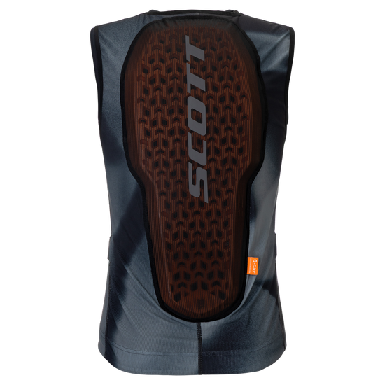 SCOTT Airflow Protektorweste Herren - Caviar Black - Dark Grey