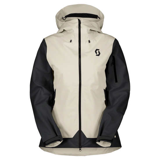 SCOTT Explorair 3L Wintersportjacke Damen – Latte Beige - Black