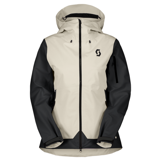 SCOTT Explorair 3L Wintersportjacke Damen – Latte Beige - Black