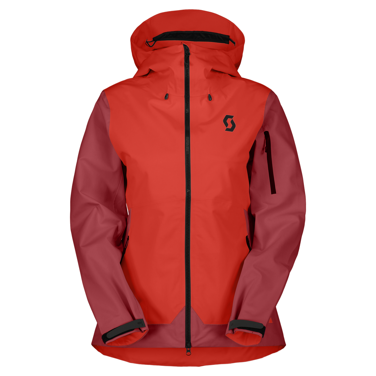 SCOTT Explorair 3L Wintersportjacke Damen – Turbo Red - Toasted Red