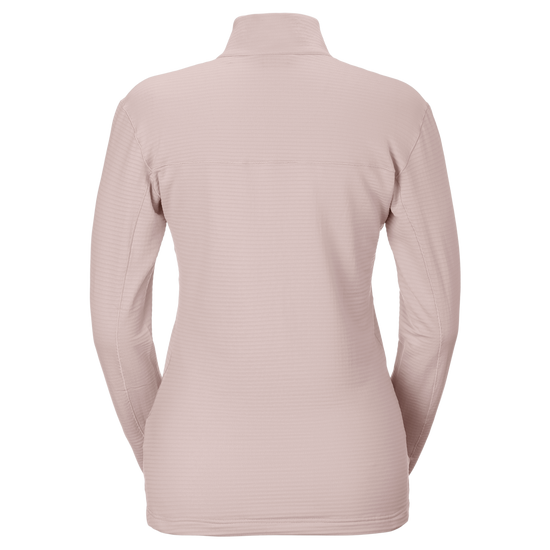 Jersey de capa intermedia SCOTT Defined Light para mujer – Wax Pink – Vista trasera