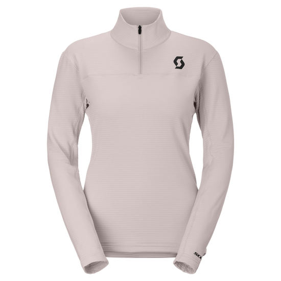 Jersey de entrecapa SCOTT Defined Light para mujer – Wax Pink – Vista frontal