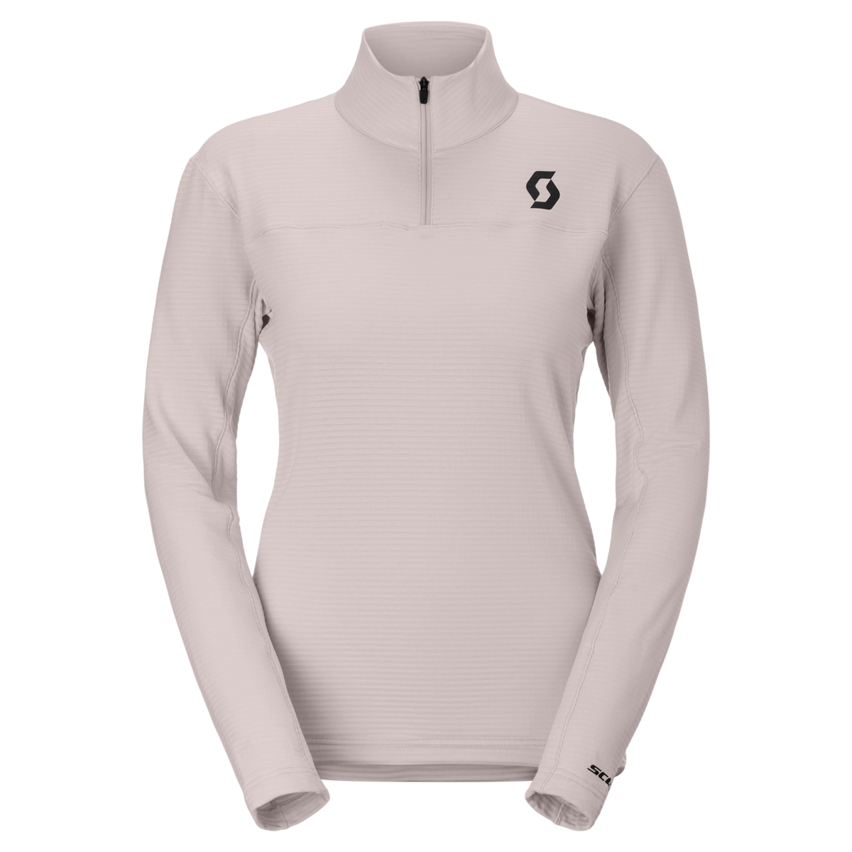 Jersey de entrecapa SCOTT Defined Light para mujer – Wax Pink – Vista frontal