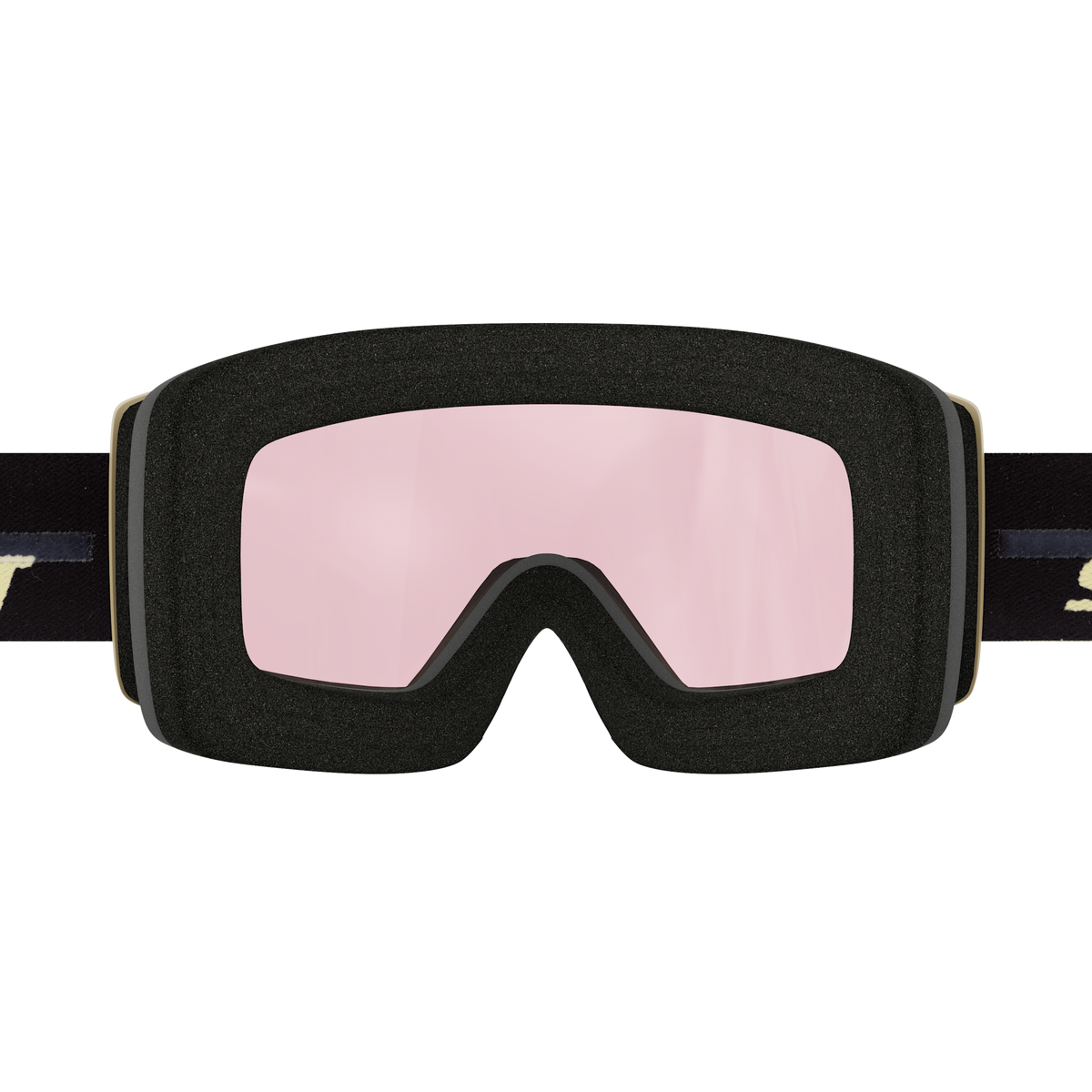 SCOTT Trace Pro Compact Skibrille – Mojave Beige - Silver Chrome S2 – Ansicht 5