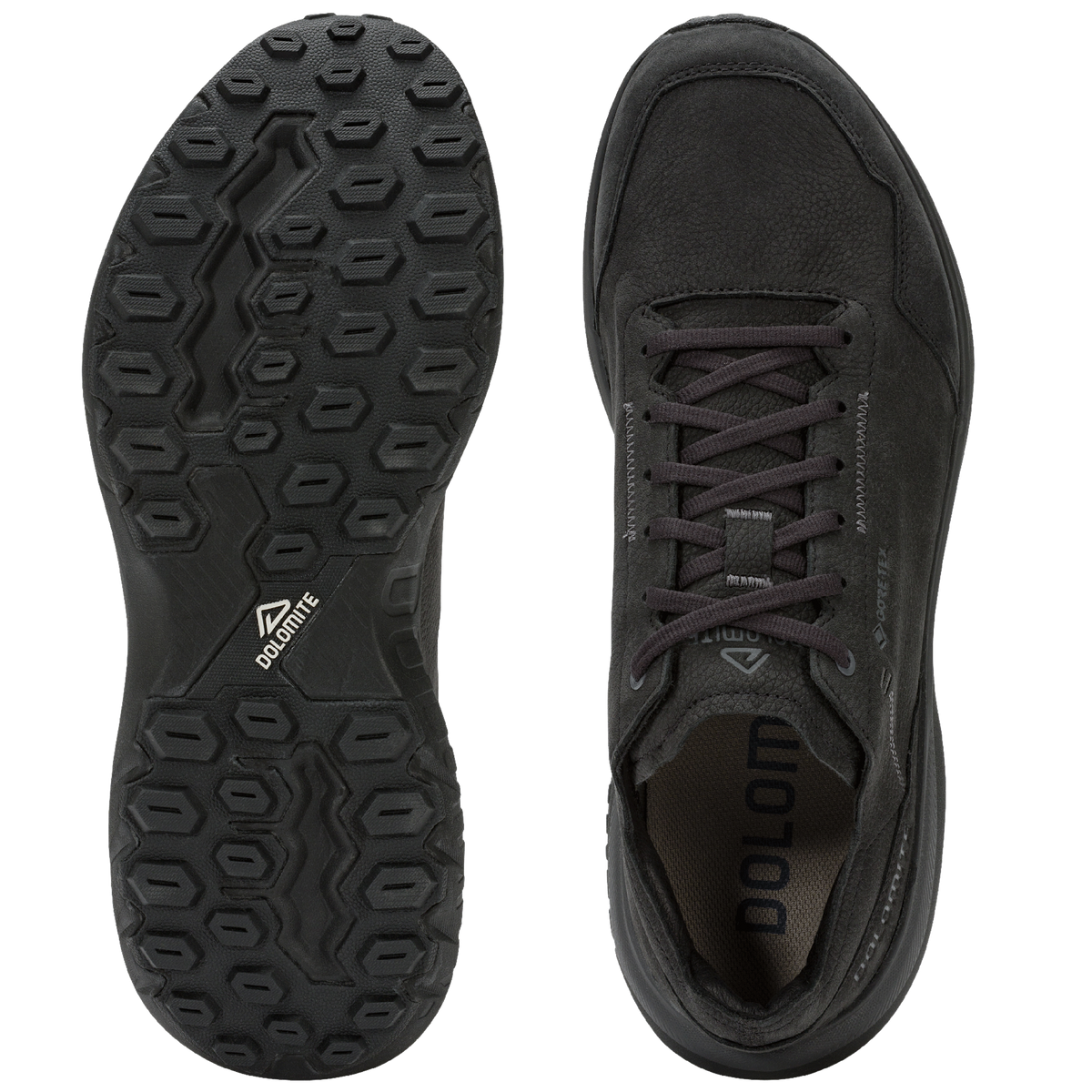 Dolomite Carezza Go Leather GTX Herrenschuh – Black – Ansicht 3