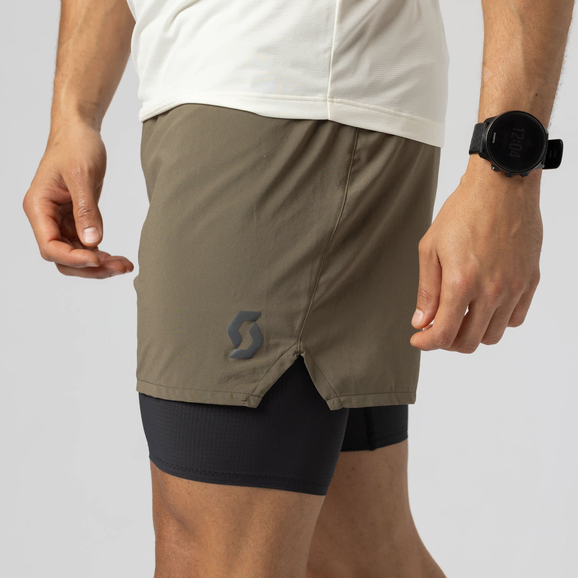 SCOTT M Endurance Tech Hybrid Shorts Herren – Acid Yellow - Black
