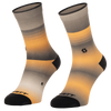 SCOTT Gradient Stripes Crew-Socken – Toast Beige - Gleam Orange – Ansicht 1