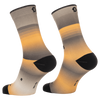 SCOTT Gradient Stripes Crew-Socken – Toast Beige - Gleam Orange – Ansicht 2