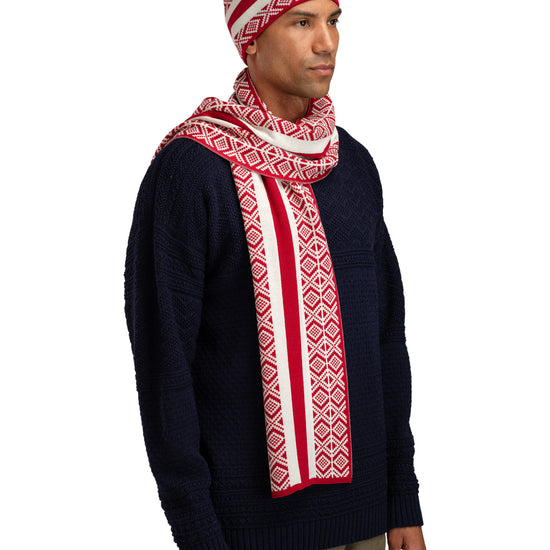 Dale Of Norway KVITEGGA HEADBAND Raspberry Offwhite One size - PeakStyle