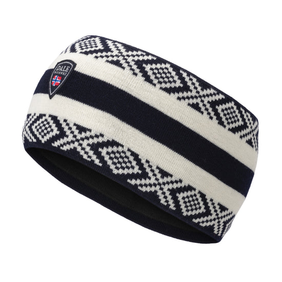 Dale Of Norway KVITEGGA HEADBAND Navy Offwhite One size - PeakStyle