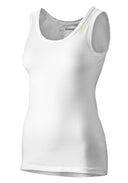 Gonso Base Shirt Sleeveless W white 36 - PeakStyle