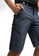 Maier Sports M NIL BERMUDA graphite 46 - PeakStyle