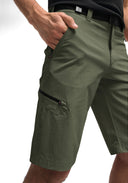 Maier Sports M NIL BERMUDA green goose 46 - PeakStyle