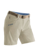 Maier Sports W LULAKA SHORTS brownrice/ensignb 34 - PeakStyle