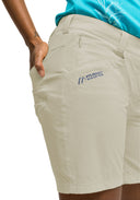 Maier Sports W LULAKA SHORTS brownrice/ensignb 34 - PeakStyle