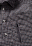 Maier Sports M MATS L/S grey check 46 - PeakStyle