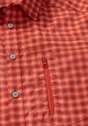 Maier Sports M MATS L/S orange check 46 - PeakStyle