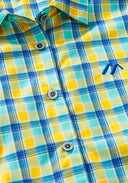 Maier Sports W PHILINA blue yellow check 36 - PeakStyle