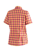 Maier Sports W PHILINA red yellow check 36 - PeakStyle