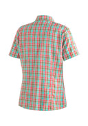 Maier Sports W PHILINA green lightblue red check 36 - PeakStyle