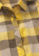 Maier Sports W KENDRA S/S yellow check 34 - PeakStyle