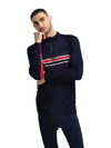 Dale Of Norway M AKSLA MASC BASELAYER HALF ZIP Navy Red OffWhite XXL - PeakStyle