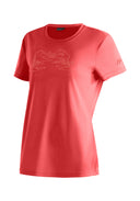 Maier Sports W WILMA PRINT red orcher 34 - PeakStyle