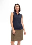 Maier Sports W ULRIKE SLEEVELESS night sky 34 - PeakStyle