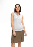 Maier Sports W ULRIKE SLEEVELESS white 34 - PeakStyle