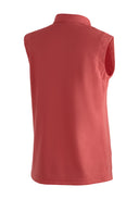 Maier Sports W ULRIKE SLEEVELESS red orcher 34 - PeakStyle