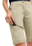 Maier Sports W INARA SHORT VARIO brown rice 34 - PeakStyle