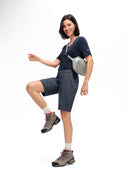 Maier Sports W INARA SHORT VARIO graphite 34 - PeakStyle