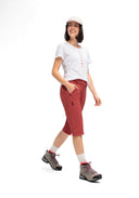 Maier Sports W LULAKA CAPRI LOOP red orcher 34 - PeakStyle