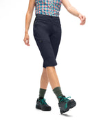 Maier Sports W INARA SLIM CAPRI VARIO night sky 34 - PeakStyle