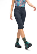 Maier Sports W INARA SLIM CAPRI VARIO graphite 34 - PeakStyle