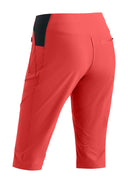 Maier Sports W INARA SLIM CAPRI VARIO red orcher 34 - PeakStyle