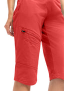 Maier Sports W INARA SLIM CAPRI VARIO red orcher 34 - PeakStyle