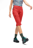 Maier Sports W INARA SLIM CAPRI VARIO red orcher 34 - PeakStyle