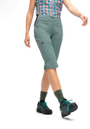 Maier Sports W INARA SLIM CAPRI VARIO province blue 34 - PeakStyle