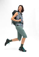 Maier Sports W INARA SLIM CAPRI VARIO province blue 34 - PeakStyle