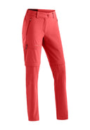 Maier Sports W NATA ZIP LOOP red orcher 17 - PeakStyle