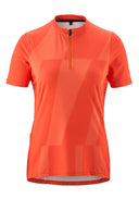 Gonso Adventure Jersey Halfzip W fiesta red 36 - PeakStyle