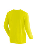 Maier Sports M LONG SLEEVE JERSEY corn husk melange S - PeakStyle