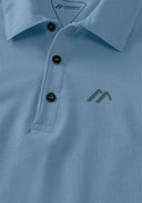 Maier Sports M LONG PIQUE POLO blueberrymacaroon S - PeakStyle