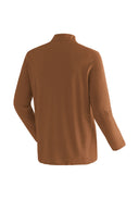Maier Sports M LONG PIQUE POLO rustic amber S - PeakStyle
